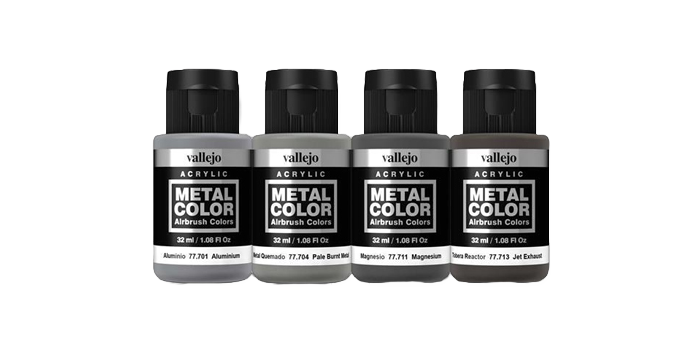 . Vallejo Metal Color Gunmetal Grey 77.720 32ml